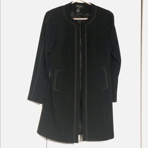 Focus 2000 Gorgeous Long Black Jacket slimming